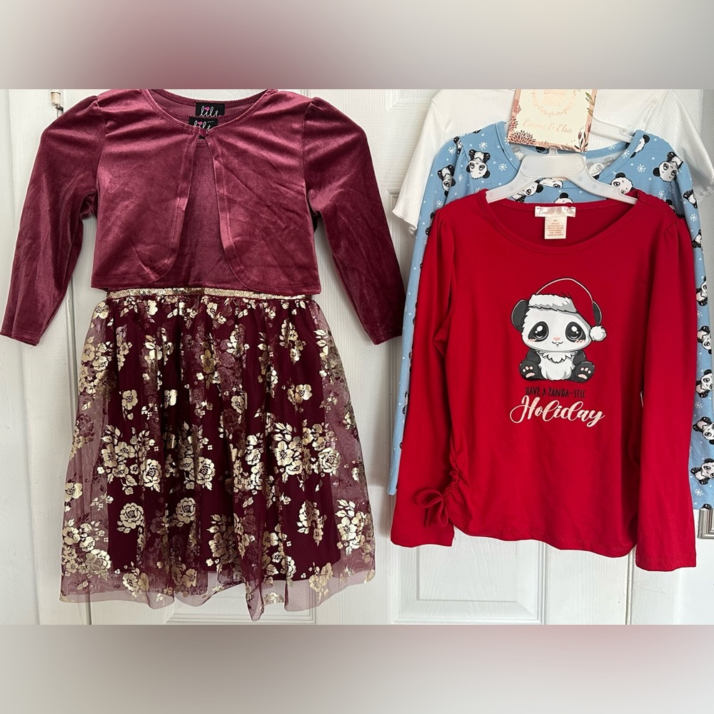 🆕Lilt 2-Piece Dress & Emma & Elsa Shirts Bundle